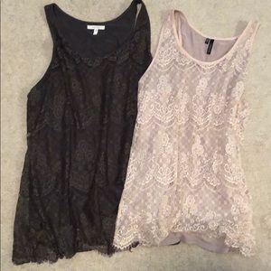 Maurice’s Lace Tank Tops